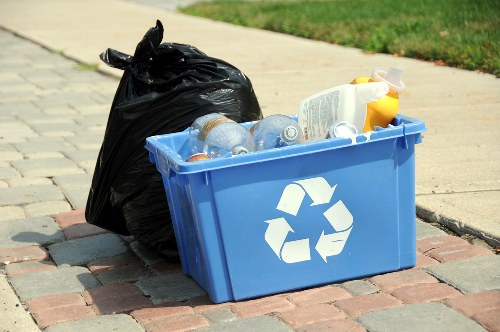 Eco-friendly waste disposal with a skip in Redbridge