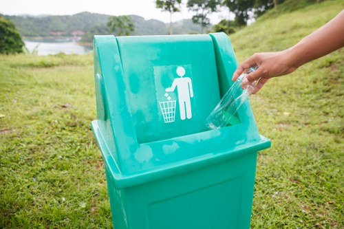Recycling construction materials on site